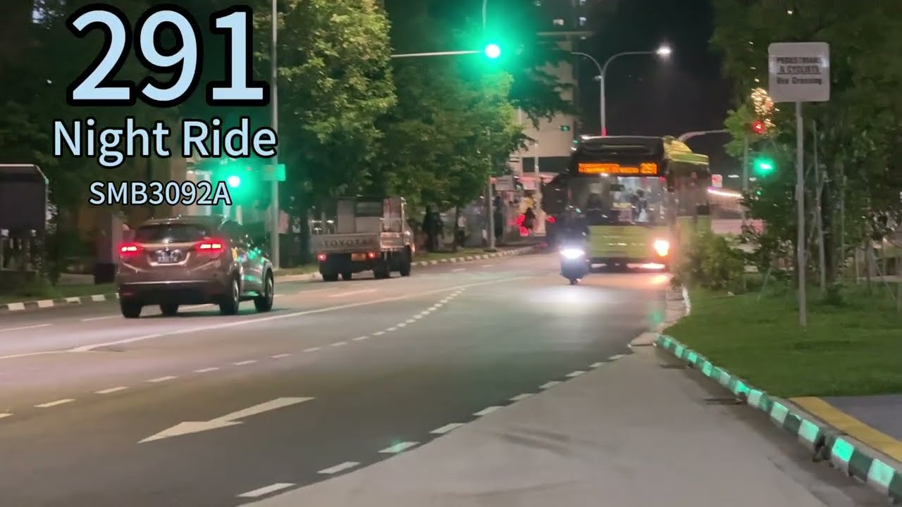 Night ride on SMB3092A! (Svc 291)