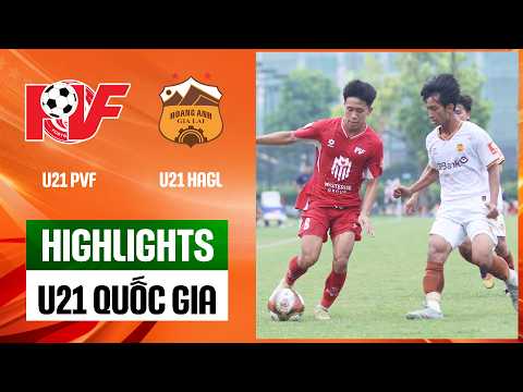 Highlights: U21 PVF - U21 HAGL | Bản lĩnh trên loạt luân lưu, gian nan giành vé Bán kết — football highlights
