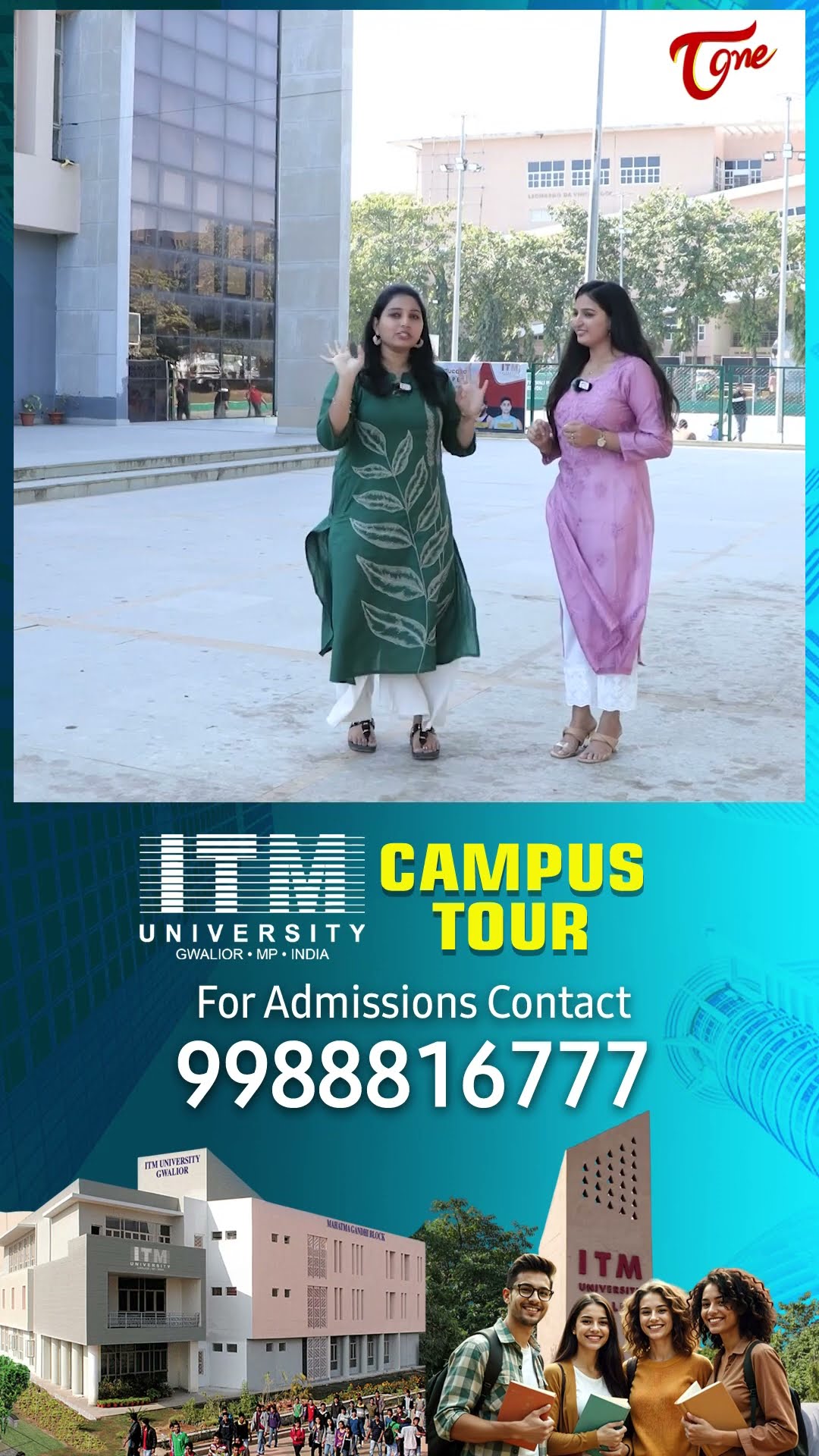 Top Ranked University in Gwalior #TeluguOne #ITMUniversityCampusTour #ITMUniversityGwalior #ITM