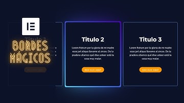 Efecto de Bordes Mágicos con Elementor Pro | NUEVO TUTORIAL