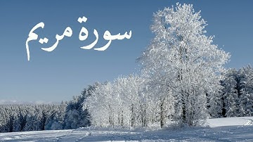 سورة مريم | مسعود الحلفاوي