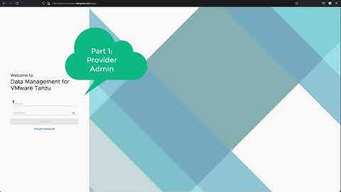 Introduction to VMware Data Services Manager v1.x - Databases for developer agility with IT control