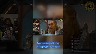 Epic villain confrontation — the godmaster speaks