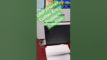 DNP Printer Cutter Error Problem Solution #printerrepair #printer #dnp #cutter #powersupply