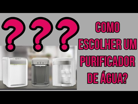 Vídeo: Dicas Para Escolher Filtros De água