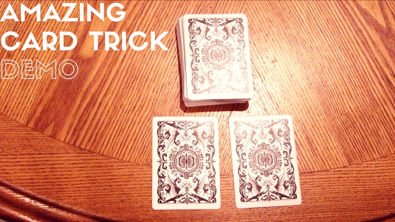 cool magic trick with cards cool magic trick with cards