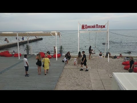 Крым. Феодосия 8 июля 2023 года... днëм воздух +30, море +24.