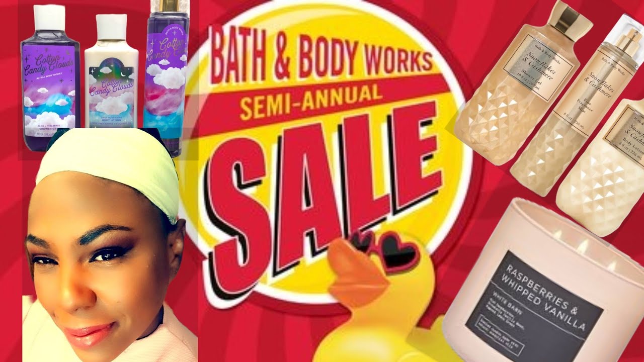 🐤 BATH AND BODY WORKS SEMI ANNUAL SALE 2022 HAUL 🐤 I GOT IT ALL FREE!!! YouTube