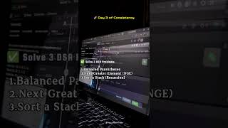 Day 3 | Balanced Parentheses, Next Greater Element & Sort Stack | Java DSA