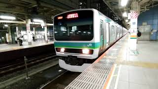 JR東京駅9番線 東海道線 品川行（常磐快速線からの直通）No.2