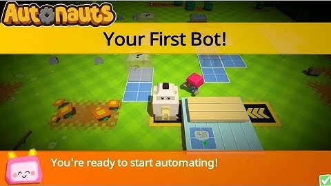 Autonauts Gameplay - Getting Started - A Game of Automation