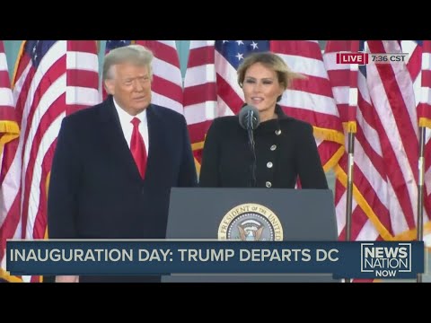 Melania Trump delivers farewell remarks after leaving White House