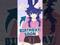 could we ACTUALLY hit 600 before my birthday?! #femboyvtuber #envtuber #vtuberclips #anime #vtuberen