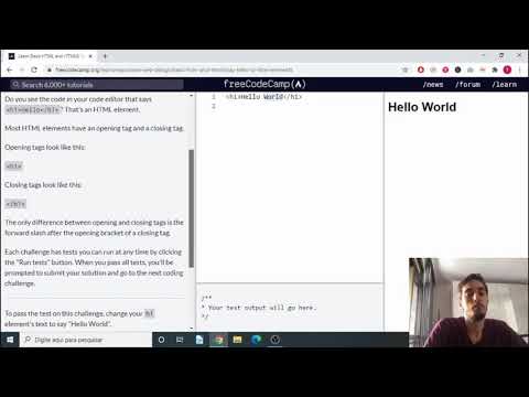 FCC - Basic HTML and HTML5: Headline with the h2 ElementPassed (em português)