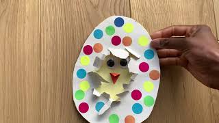 Celebrity Hatching Paper Chick Craft | Easy Easter Craft for Kids to Try At Home Wealth