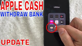 ✅ How To Change Update Apple Cash Withdraw Bank 🔴