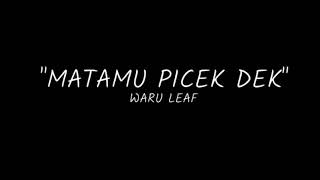 'MATAMU MATAMU DEK' Hip Hop Dangdut (parody matame )