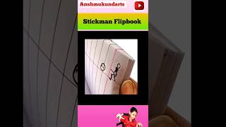 How To Make Stickman Flipbook || Stickman Flipbook Kaise Kare 😍 #shorts #ytshorts