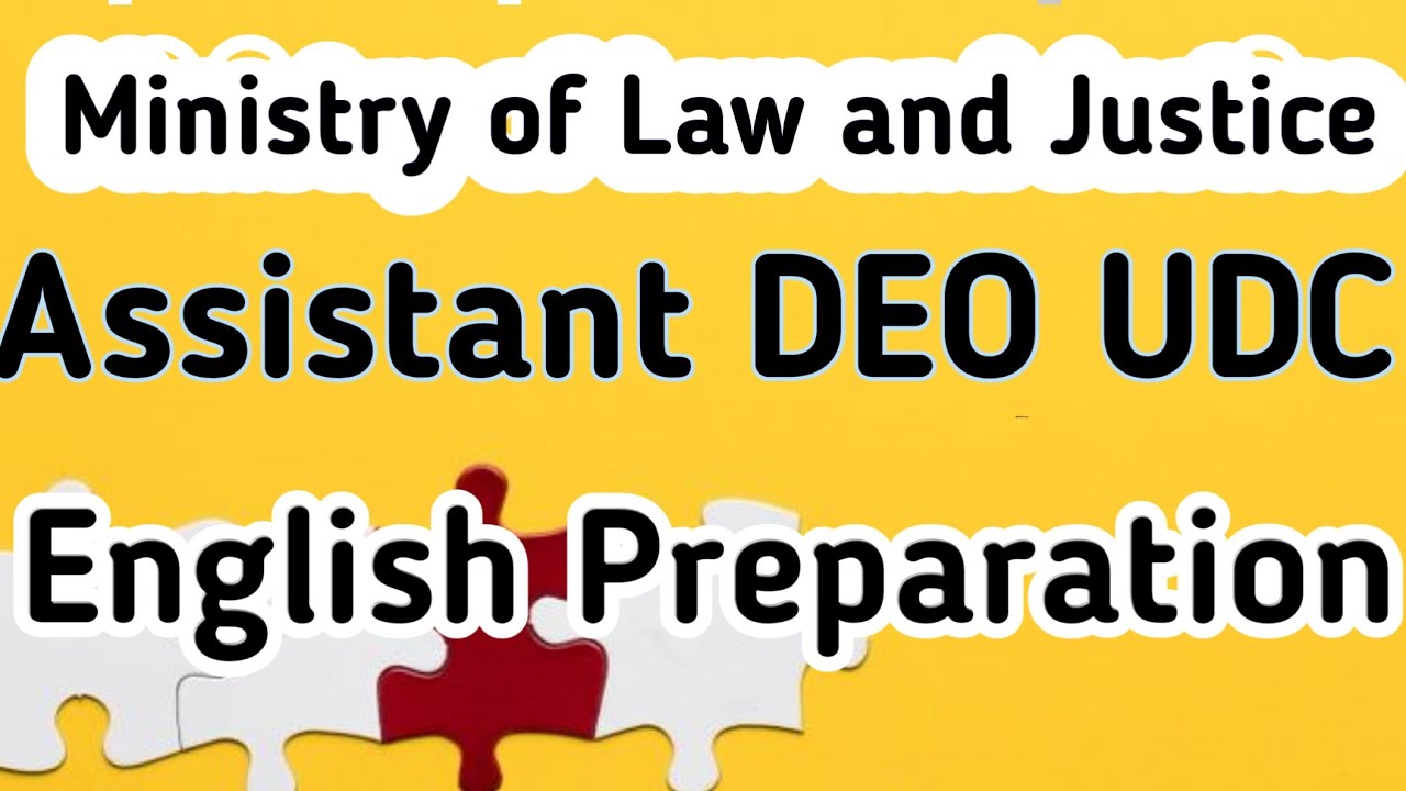 Ministry of law and justice English mcqs with Synonym Antonym Idiom