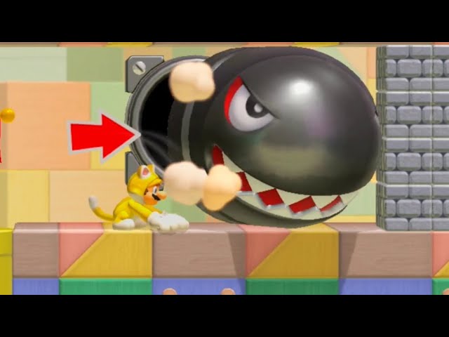 Super Mario Maker 2 🎮 Bullet Bill Bananza 🎮 Yoshi1 - YouTube