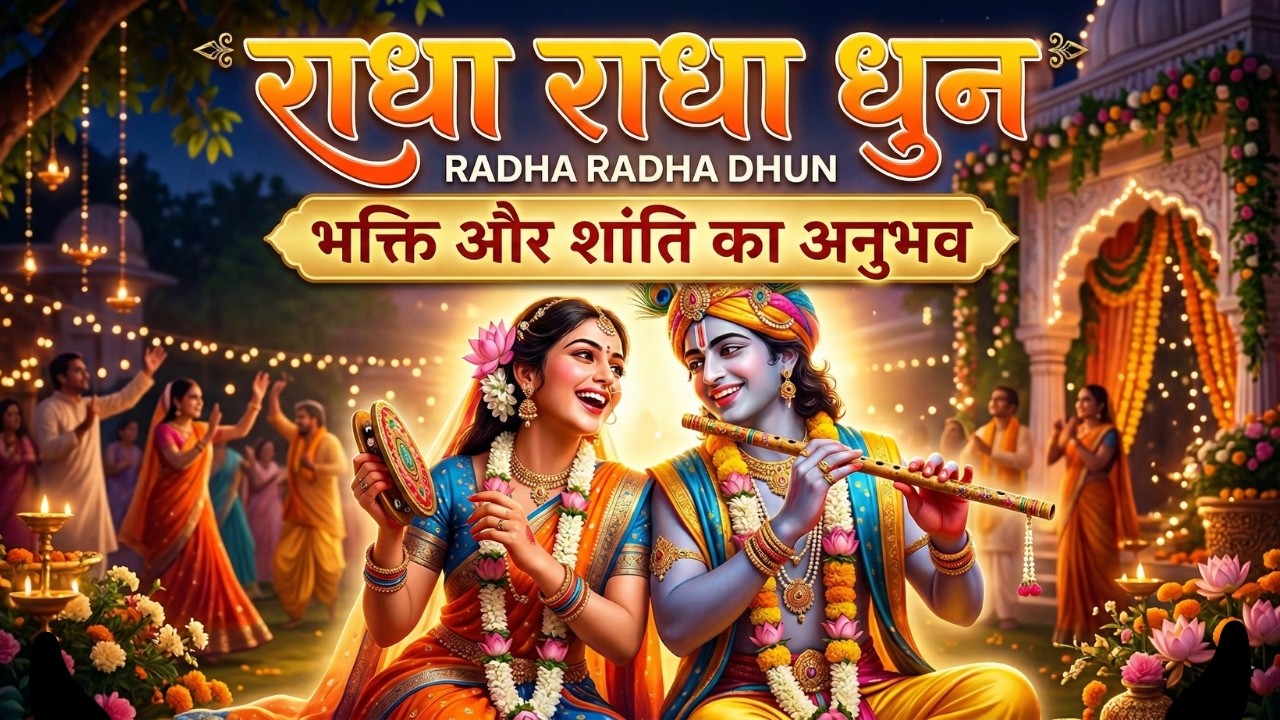 Most Beautiful Radhe Radhe Dhun | Calm Your Mind Instantly