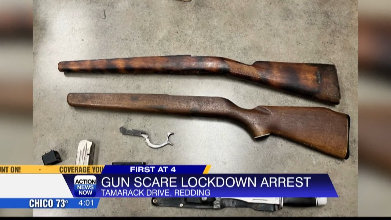 Redding man arrested for having a weapon and drugs on him around a ...