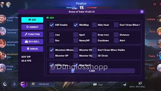 Esp,antiband,unlock all skin ... Arena of Valor GlobalAOV EU 1.62.1.4 Hack screenshot 1