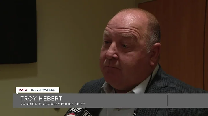 Crowley Police Chief Candidate: Troy Hebert