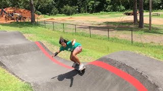 Skateboarding Tallahassee Pump Track - Cross Country Road Trip ep.1 by Neena Beena 1,458 views 4 years ago 4 minutes, 52 seconds