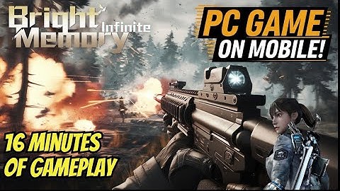 🔥This Mobile Game Looks Like a PC Game!🤯| Bright Memory Infinite Mobile Gameplay #gaming  #gameplay
