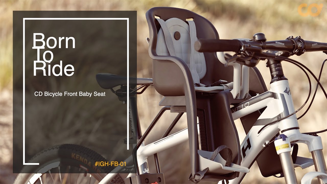 How to use CD GH-FB-01 Quality Bicycle Front Baby Seat - YouTube