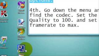How To Make Camstudio videos in HQ/HD Widescreen