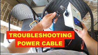 POOL VACUUM ROBOT POWER SUPPLY CABLE TROUBLESHOOTING (DOLPHIN / MAYTRONICS)