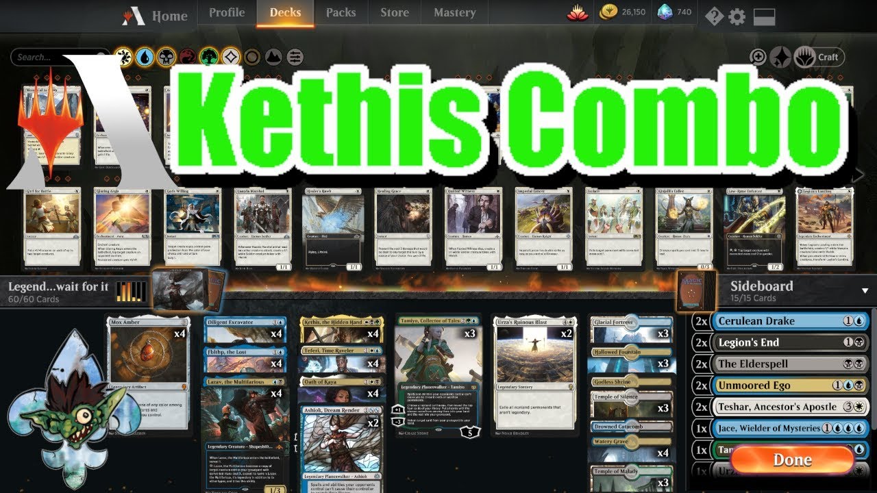 Kethis Combo MTG Arena YouTube
