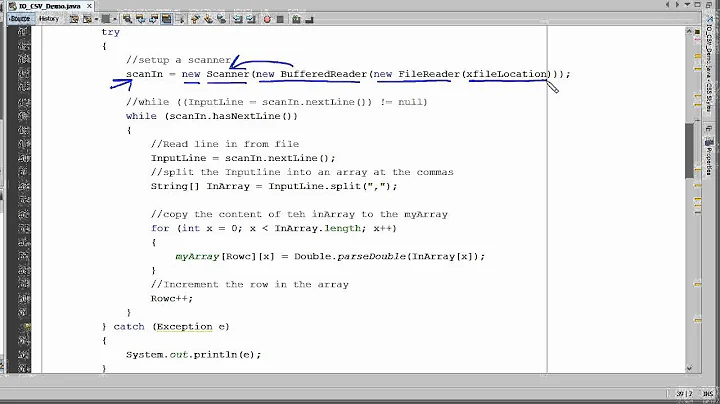 Java - Import CSV File Into An Array