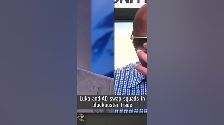 Charles Barkley Reacts to the Luka Doncic-Anthony Davis Trade _ NBA GameTime