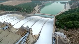 Tarbela dam Spillways and irrigation canal operation | Huge outflow of dam