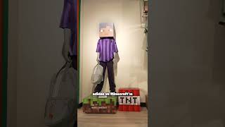 Gerçek Hayatta Gördük Minecraft'ta Yaptık (istanbul adidas mağazası!)