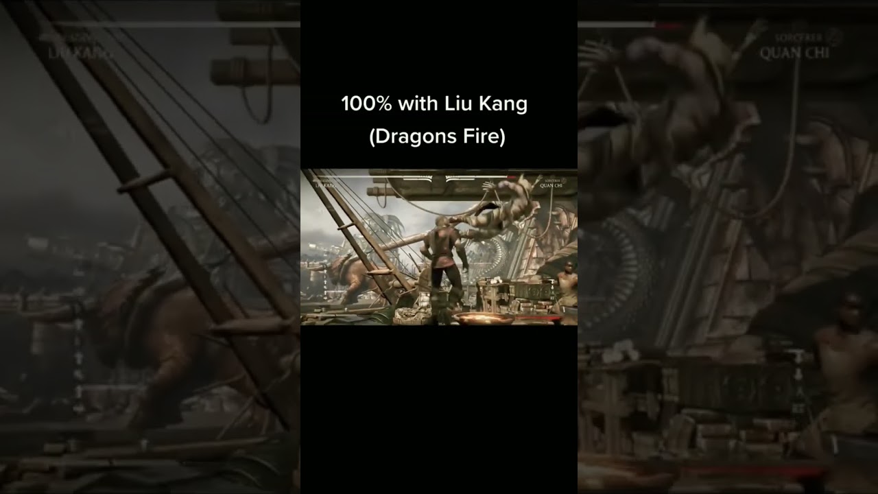 mortal kombat x lui kang dragon fire 100% combo