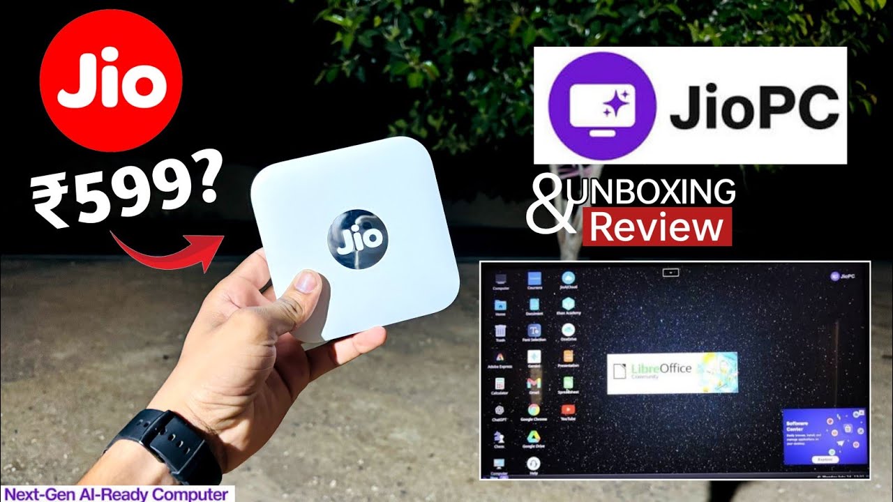 Jio pc just ₹599 Unboxing and Review | जिओ पीसी सिर्फ ₹599 में लैपटॉप 💻 ...