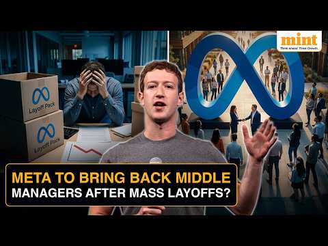 Meta Brings Back Middle Managers After Mass Layoffs Reversing Earlier Cuts | Watch