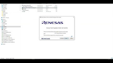 Renesas Flash Loader video