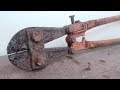 Restoration Of Old Metal Shears Very Old // Recovering Rust Metal Tool
