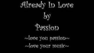 Already In Love - Passion chords