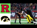 Iowa vs Rutgers Highlights | 2025 College Football