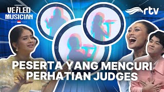 PARA PESERTA YANG MEREBUT PERHATIAN JUDGES | VEILED MUSICIAN INDONESIA | EPS 1
