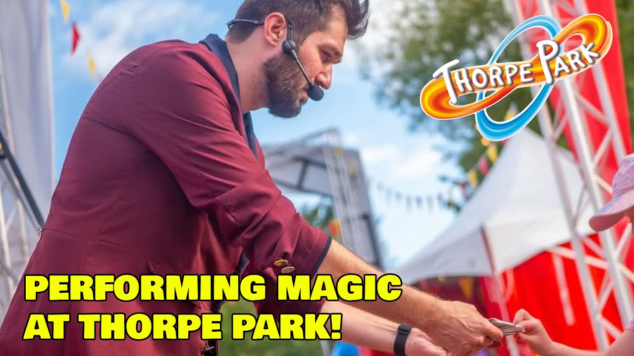 Magician at a Theme Park