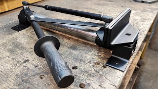 Тиски из Газового Амортизатора своими руками. Быстрозажимные Тиски из Газового Амортизатора. видео
