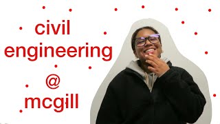CIVIL ENGINEERING at MCGILL