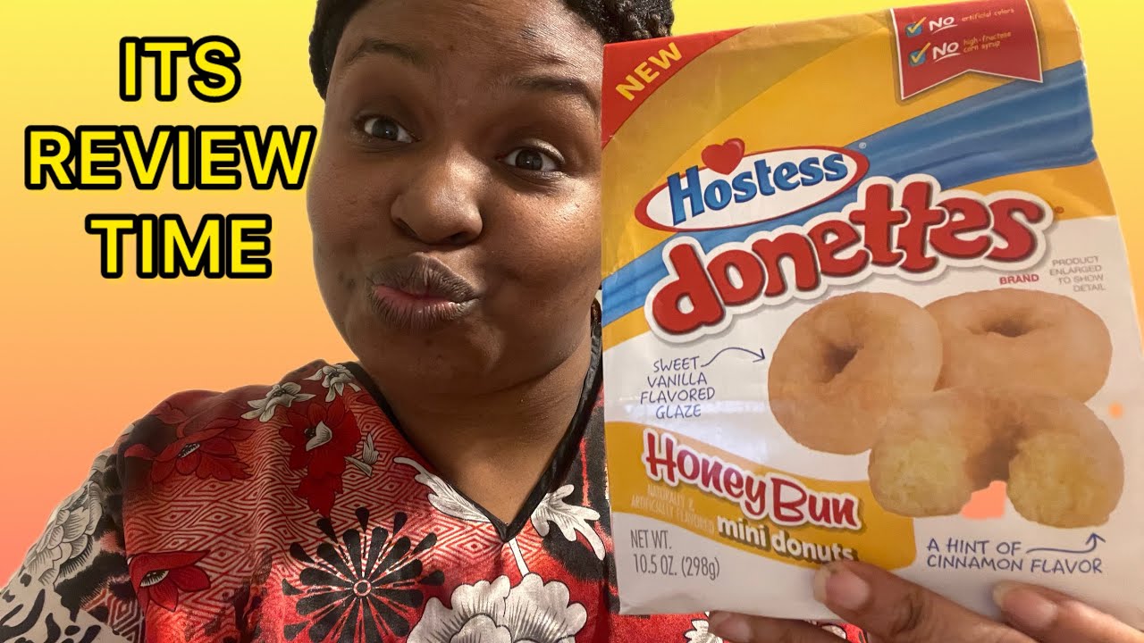 Hostess donettes Honey Bun Donuts 